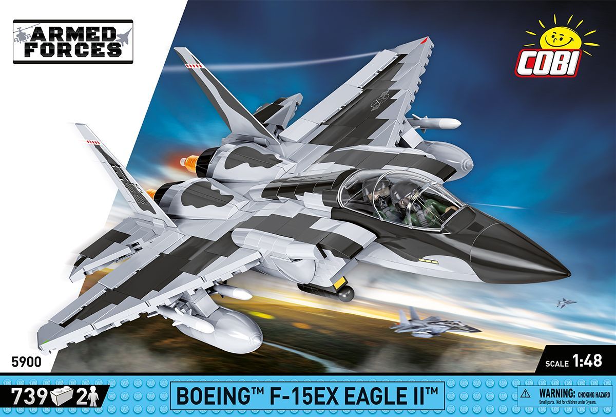 Cobi 5900 - 743 PCS ARMED FORCES /5900/ BOEING F-15X EAGLEII