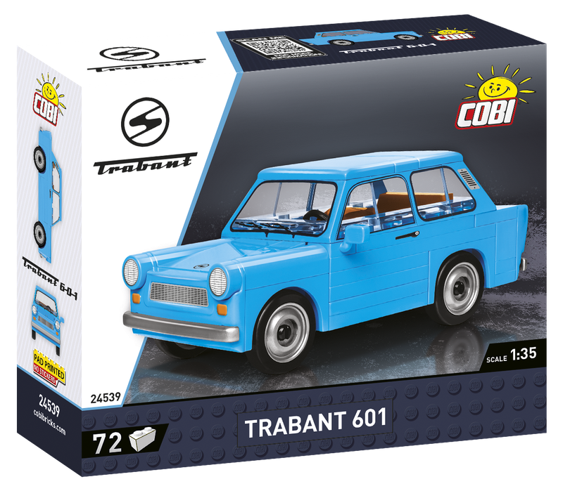 Cobi 24539 - 72 PCS YOUNGTIMER /24539/ TRABANT 601