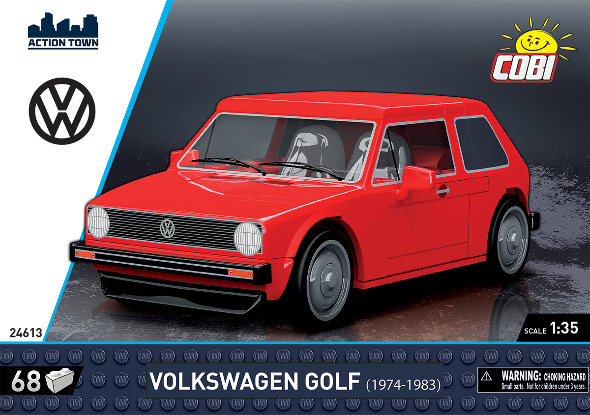 Cobi 24613 - VOLKSWAGEN /24613/ GOLF 1974 68 PCS