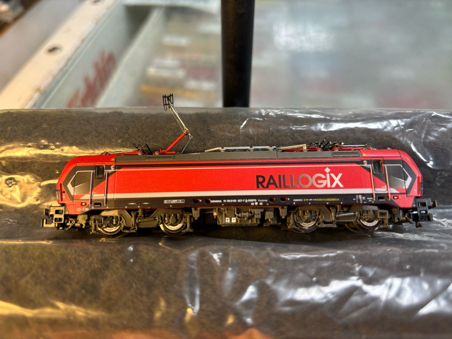 Fleischmann 739318 - Elektrolokomotive 193 627-7, Raillogix, N (occasion)