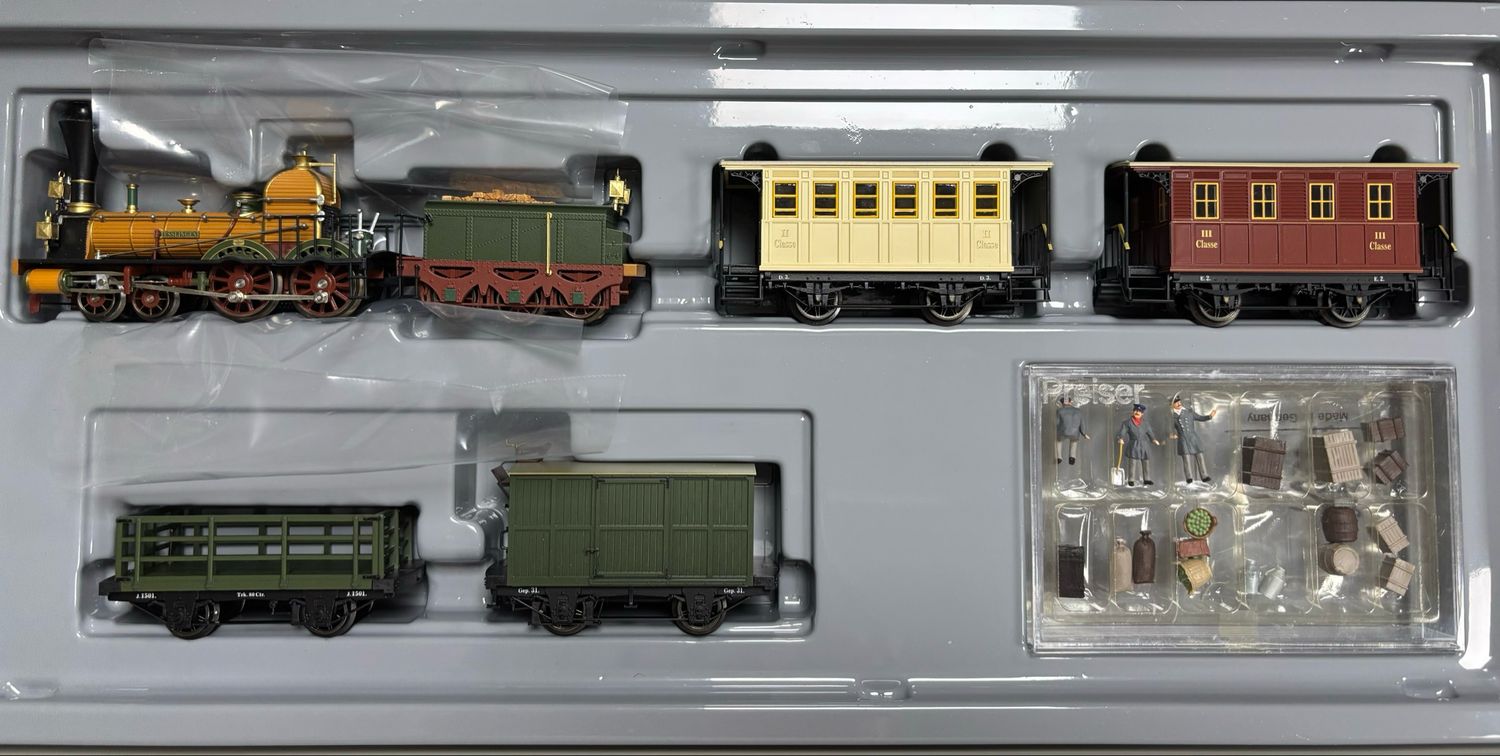 Trix 21224 - Zugpackung &quot;Württemberger Zug um 1859&quot; H0