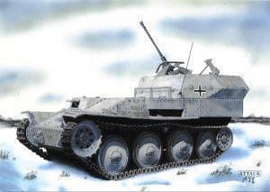 Attack hobby kits 72828 - Flakpanzer 38 (t) Germ. WWII Anti-Aircraft Gun 1:72