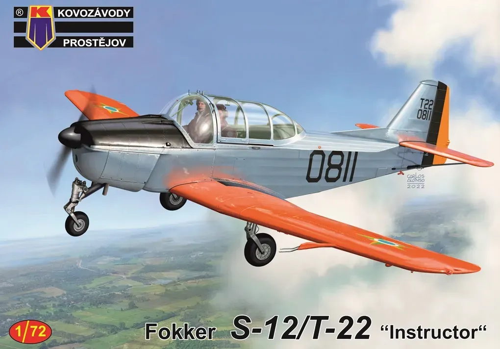 KPH 0425 - Fokker S-12/T-22 „Instructor“ NL decals 1:72