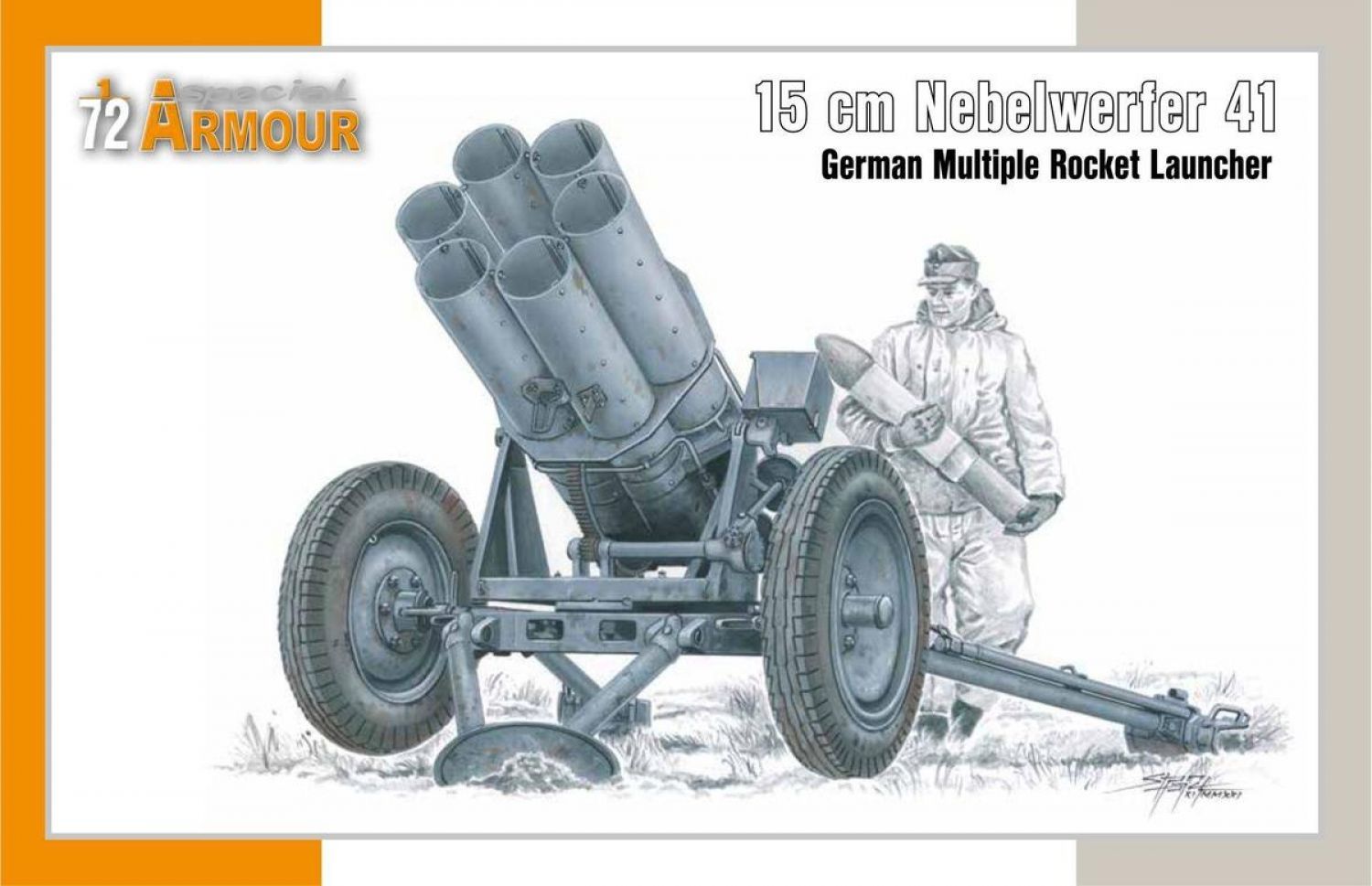 Special Armour 72026 - 15 cm Nebelwerfer 41 ‘German Multiple Rocket Launcher’ 1:72