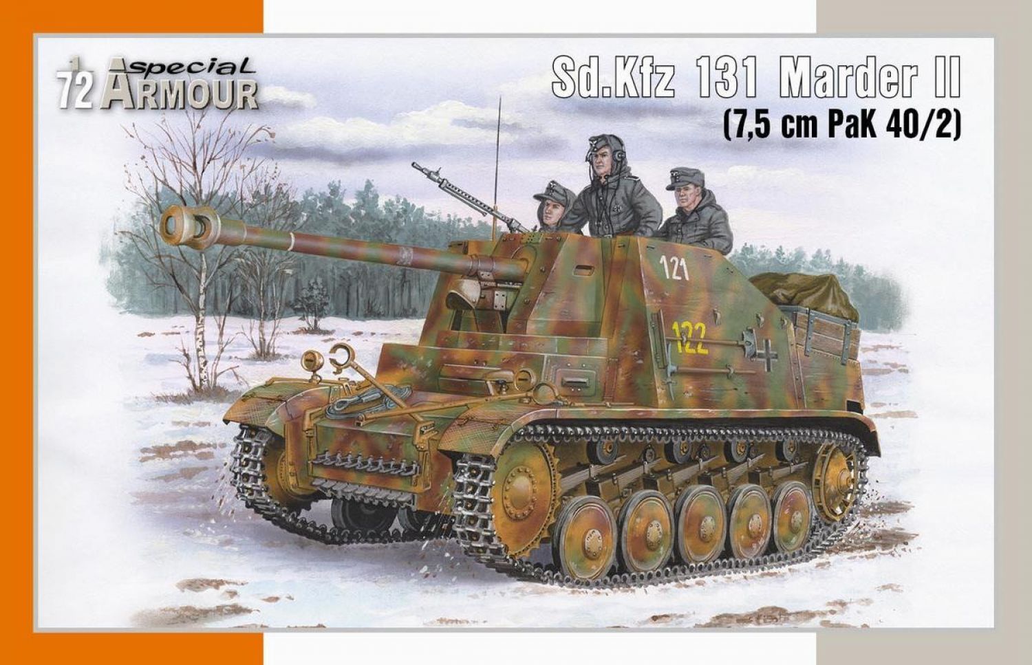 Special Armour 72020 - Sd.Kfz 131 Marder II (7,5 cm PaK 40/2) 1:72