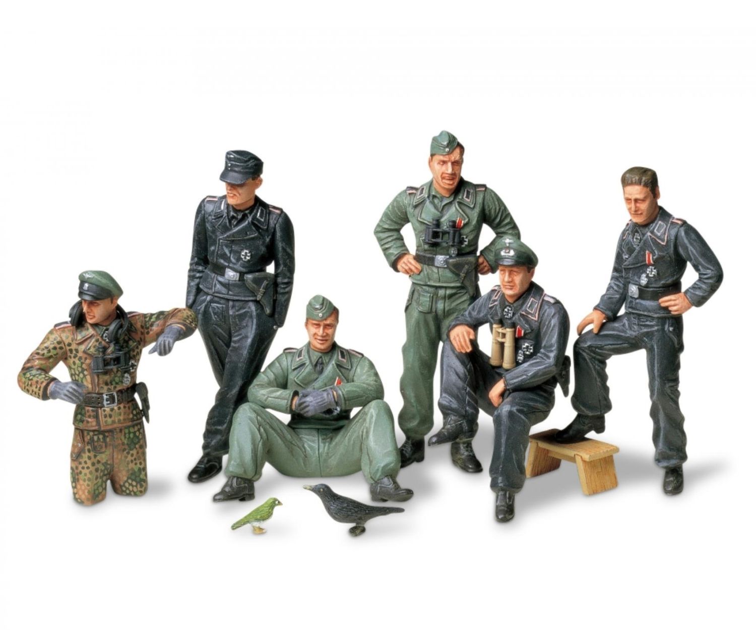Tamiya 35201 - Fig-Set Ger. Tank Crew Rest(6) 1:35