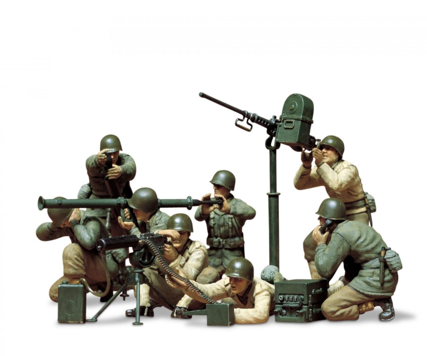 Tamiya 35086 - Fig.-Set US Gun/Mortar Tro.(8) 1:35
