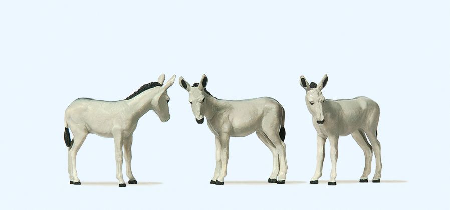 Preiser 10151 - Donkeys H0