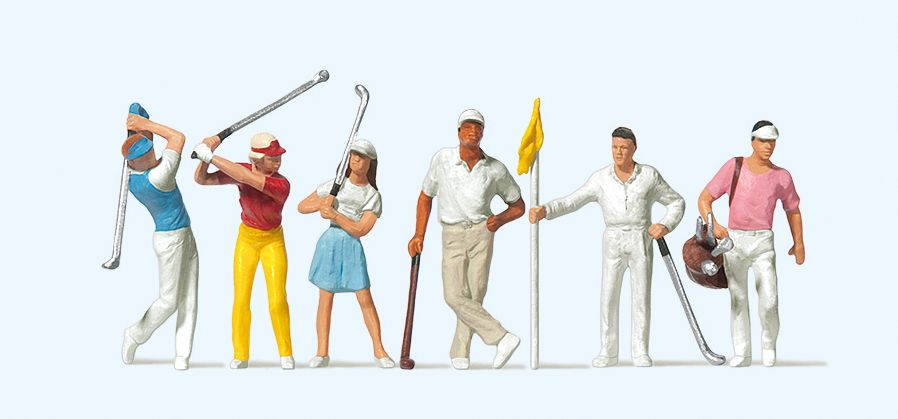 Preiser 10231 -  Golfers H0
