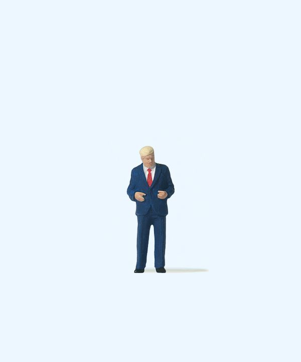 Preiser 28247 - Yes, he can! Donald Trump H0
