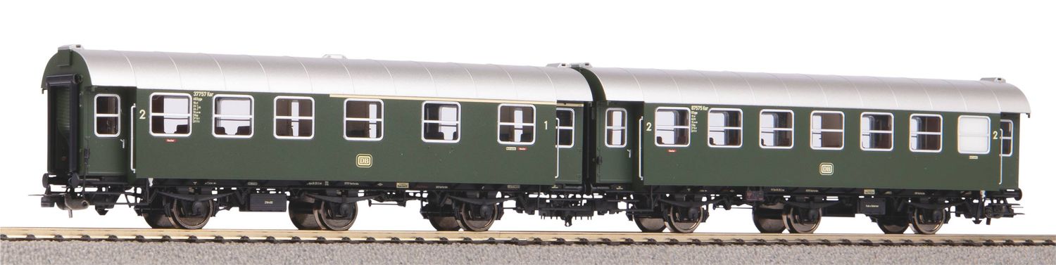 Piko 58240 - 2 pc. AB3yg + B3yg Rebuilt car set DB III H0
