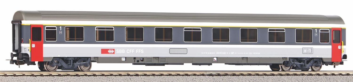 Piko 58537 - Schnellzugwg Eurofima 1.Kl. SBB V H0