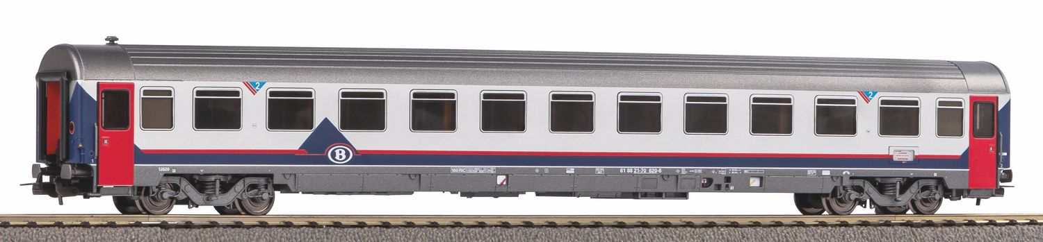 Piko 58542 - Eurofima 2nd Cl. Passenger car SNCB V H0