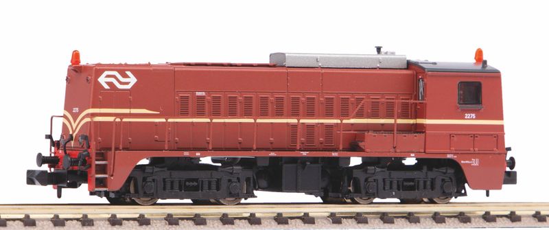 Piko 40445 - Diesellok 2275 NS VI N Roodbruin