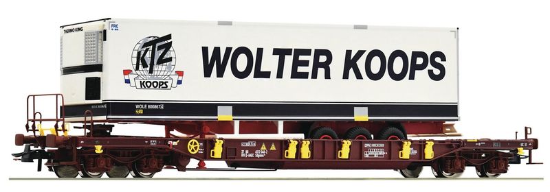 Roco 76224 - Taschenwagen T3, &quot;Wolter Koops&quot; AAE H0