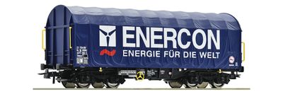 Roco 76448 - Schiebeplanenwagen „Enercon“ H0