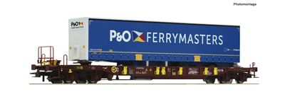 Roco 76235 - Taschenwagen T3, &quot;P&amp;O Ferrymasters&quot; AAE H0