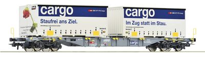 Roco 77341.B - Containertragwagen, SBB H0