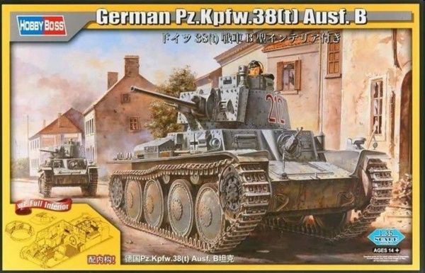 HobbyBoss 80141 - German Panzer Kpfw.38(t) Ausf.B 1:35