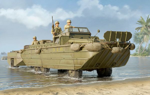 I Love Kit 63539 - GMC DUKW-353 with WTCT-6 Trailer 1:35