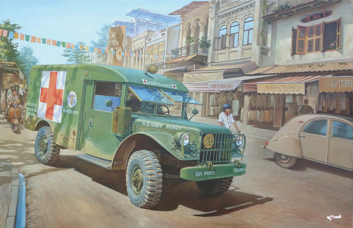 Roden 811 - M43 3/4 ton 4x4 Ambulance truck 1:35