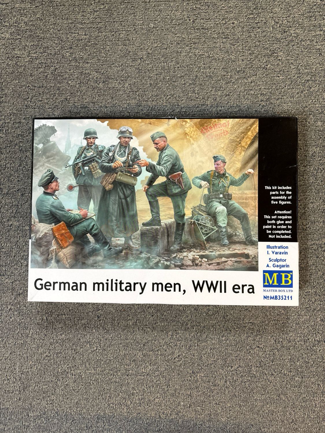 Masterbox 35211 - German Military Men WWII 1:35
