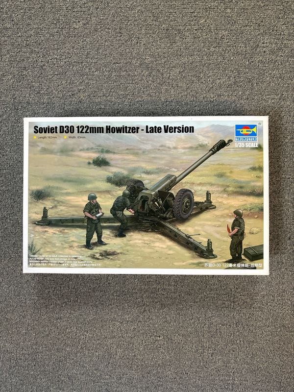 Trumpeter 02329 - SOV.D30 122MM HOW.LT 1:35