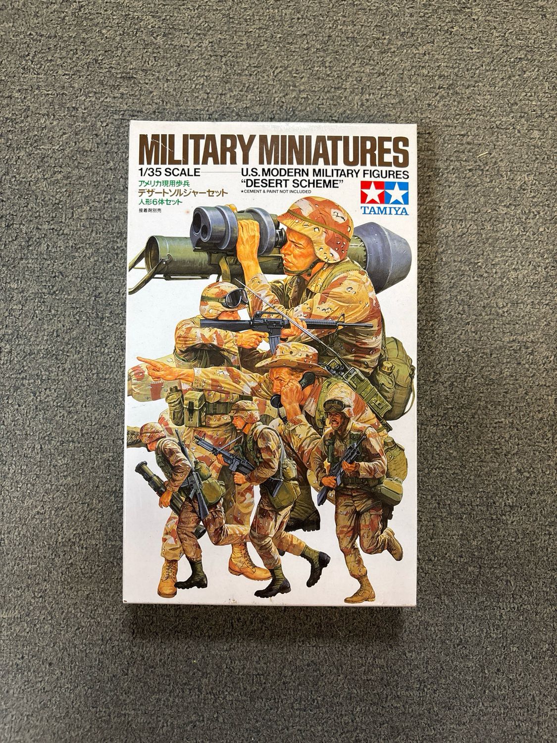 Tamiya 35153 - U.S Modern military figures &quot;Desert Scheme&quot; 1:35