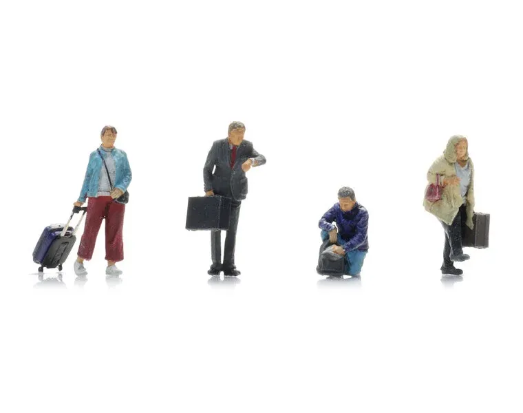 Artitec 5870114 - Reizigers perron H0