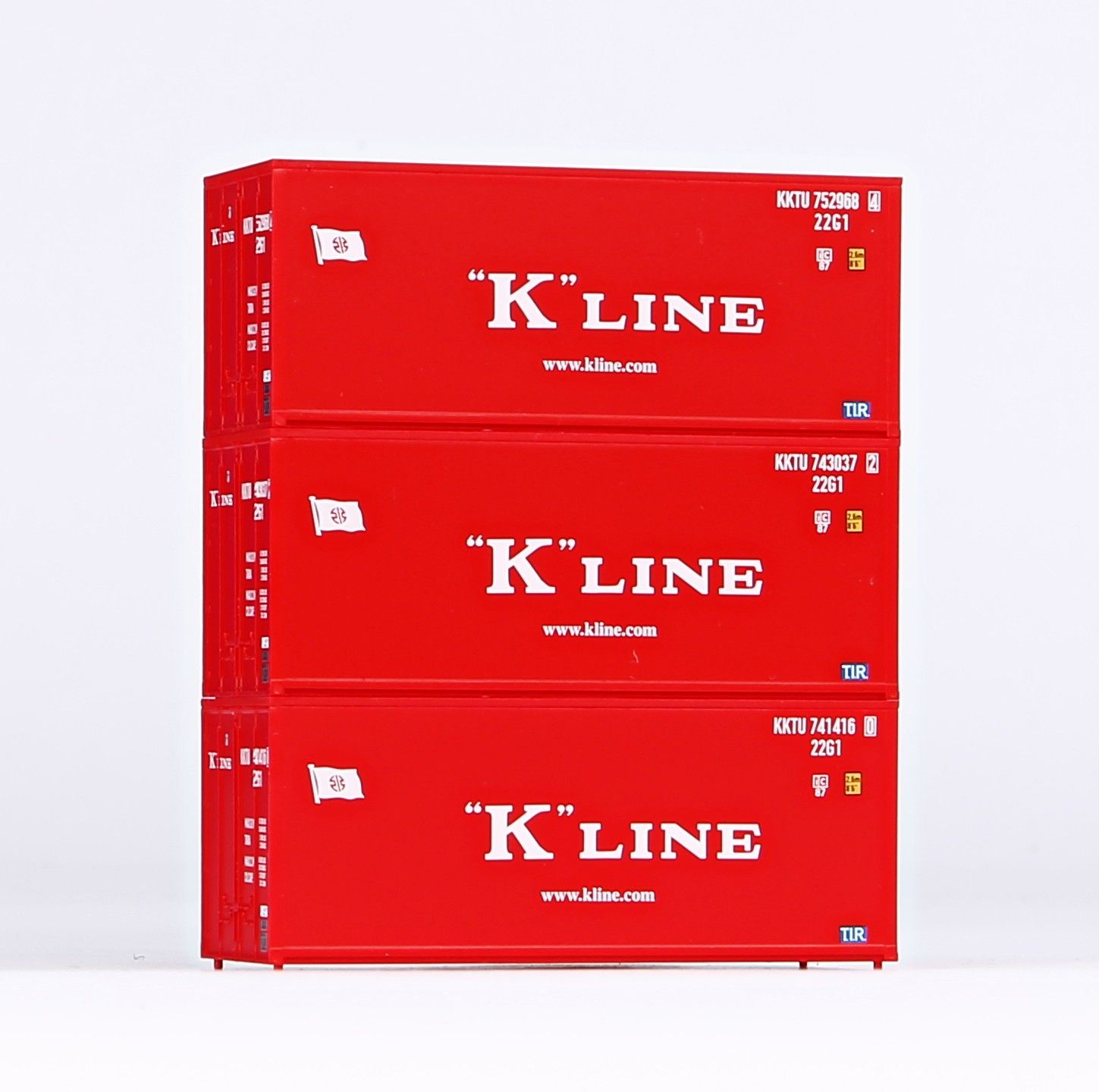 Piko 56220 - 3er Set 20 Container K-Line H0