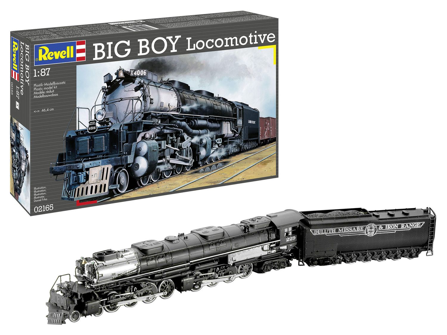 Revell 02165 - Big Boy Locomotive 1:87