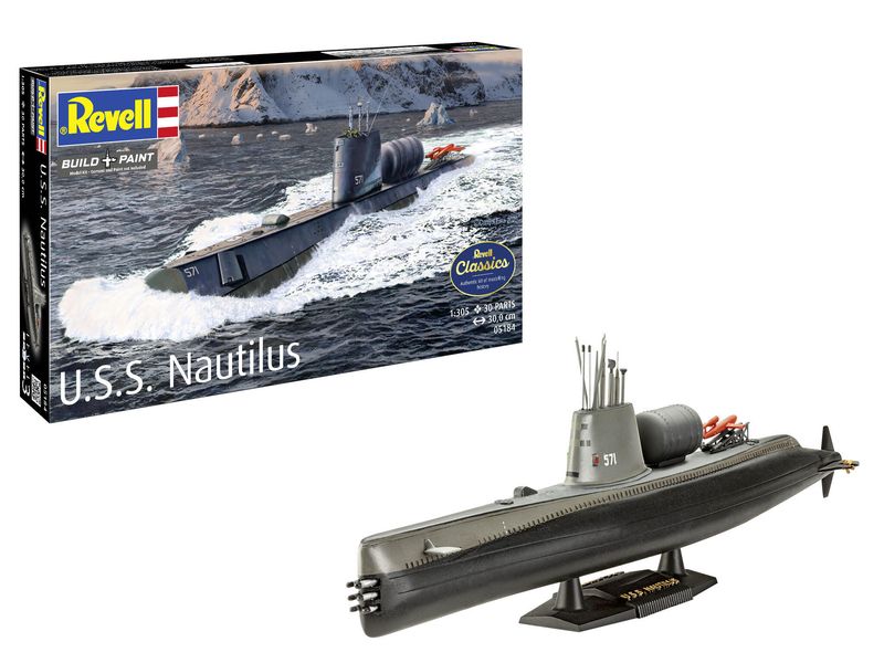 Revell 05184 - U.S.S. Nautilus 1:305