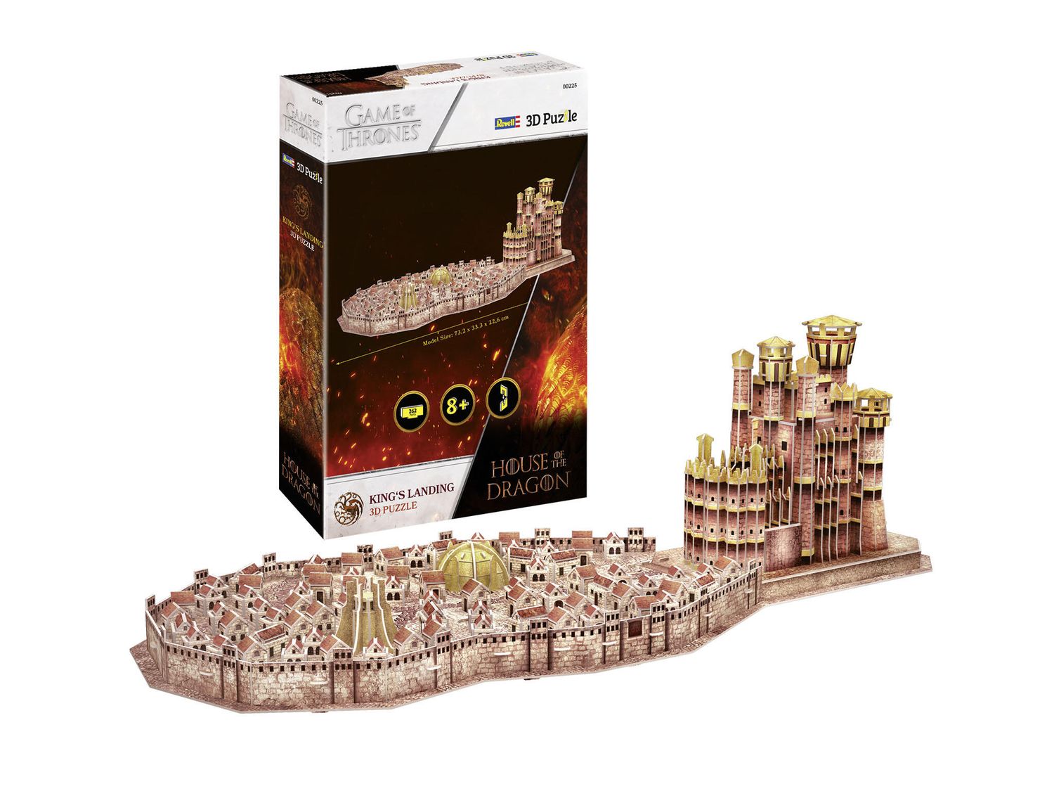 Revell 00225 - House of the Dragon &quot;King&#39;s Landing&quot; 3D Puzzle