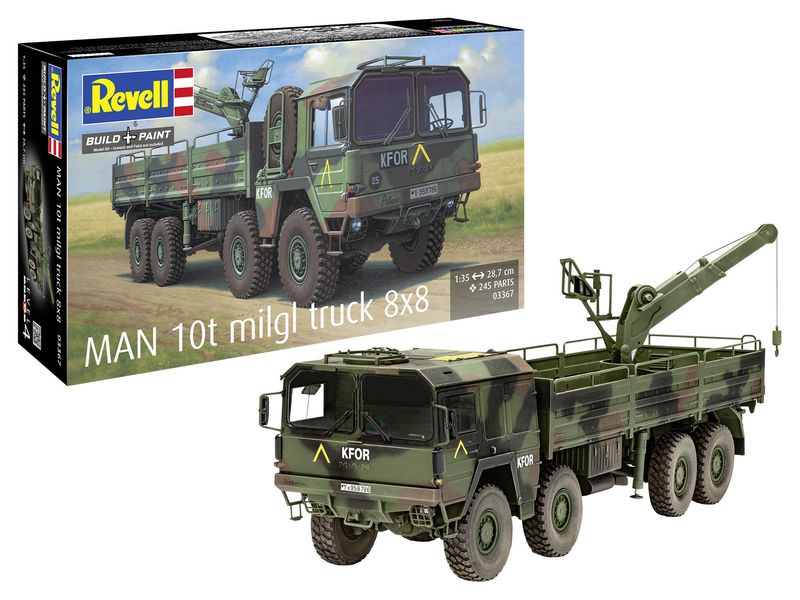 Revell 03367 - MAN 10t milgl truck 8x8 1:35