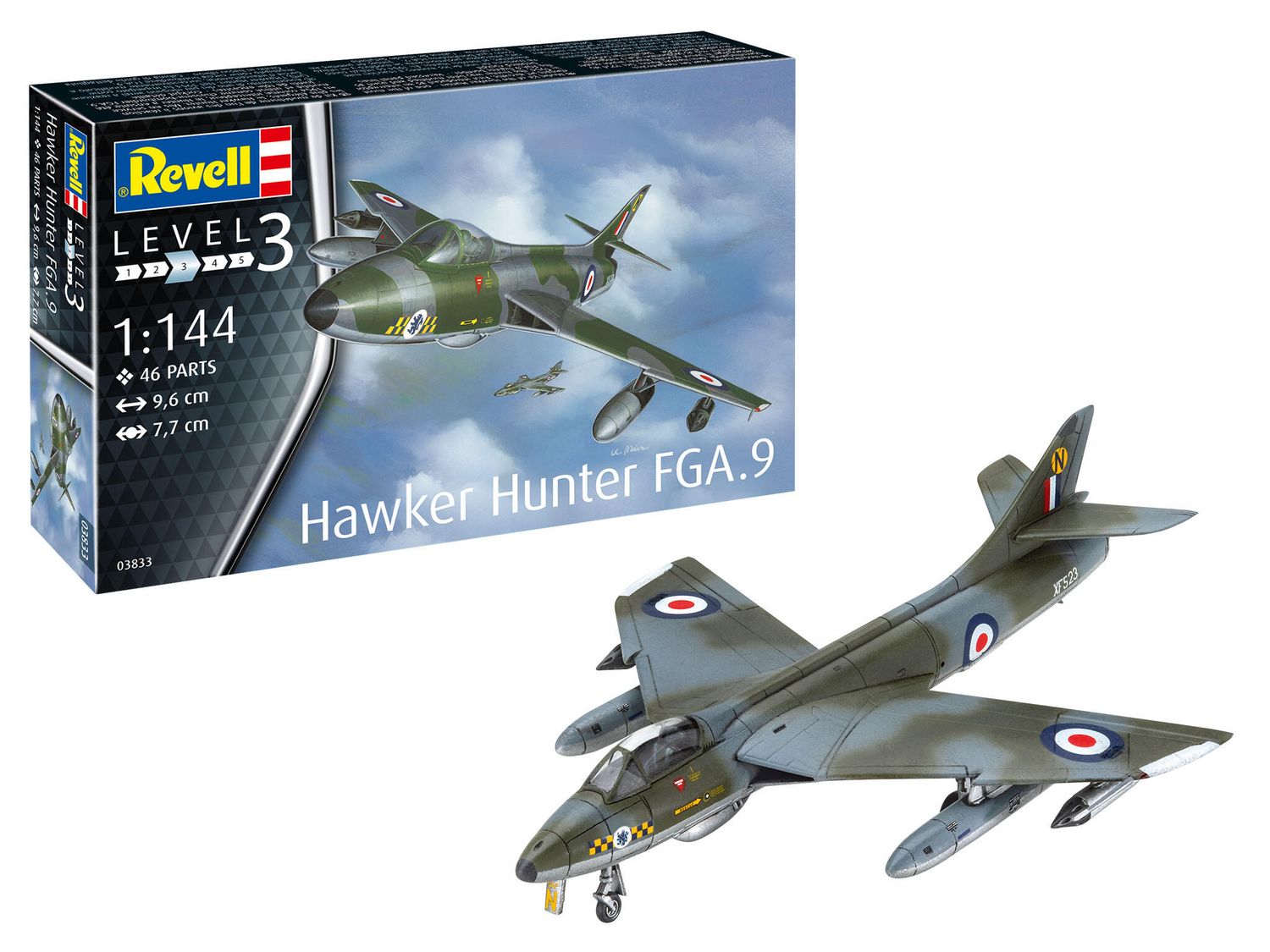 Revell 03833 - Hawker Hunter FGA.9 1:144