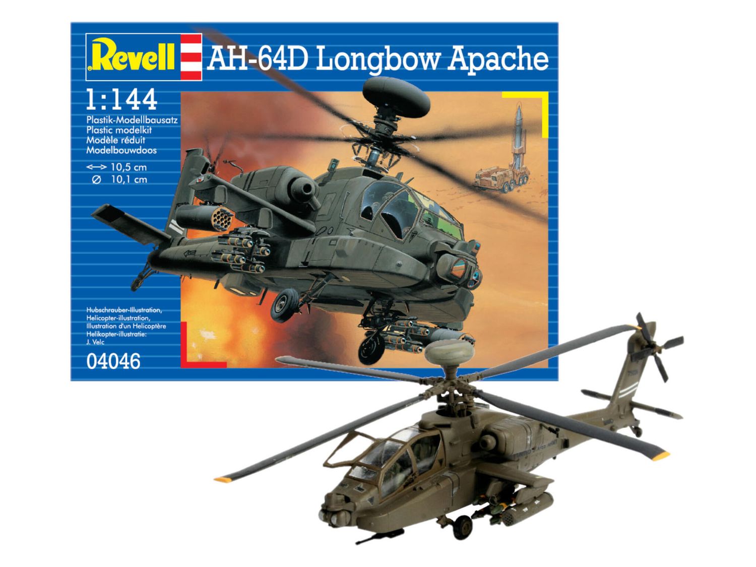 Revell 04046 - AH-64D Longbow Apache 1:144