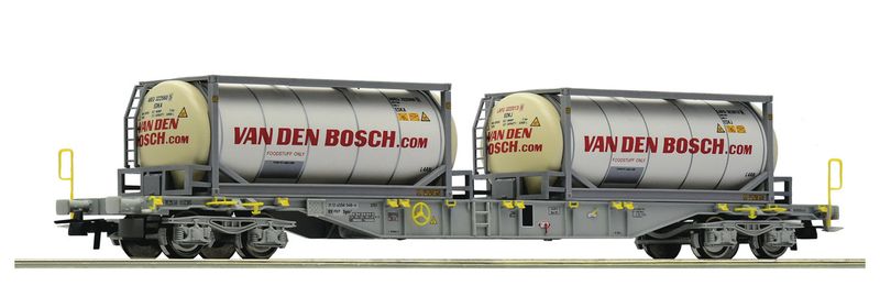 Roco 77347 - Containertragwagen, PKP H0