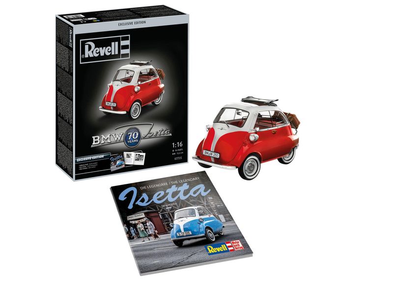 Revell 07735 - BMW Isetta 250 - 70th Anniversary &quot;Exclusive Edition.&quot; 1:16