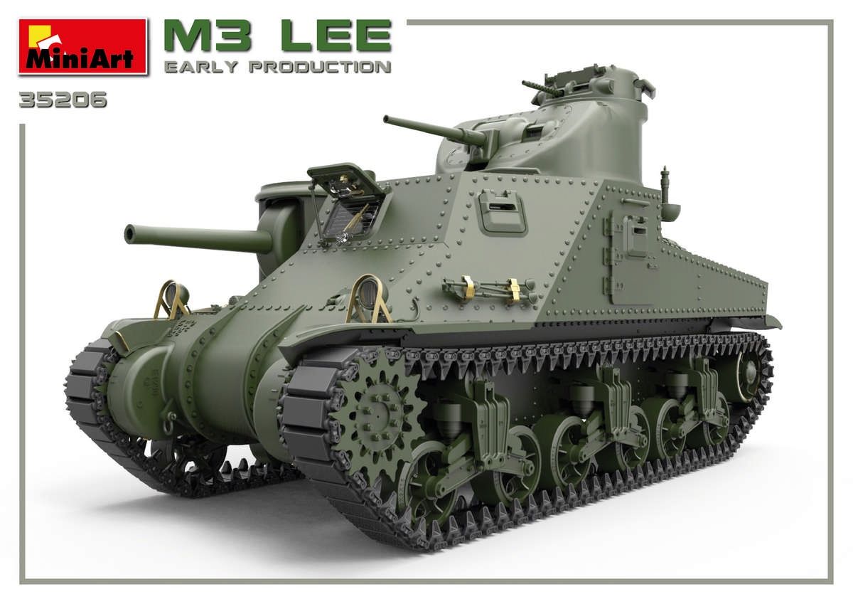 MiniArt 35206 - M3 LEE EARLY PRODUCTION. INTERIOR KIT 1:35