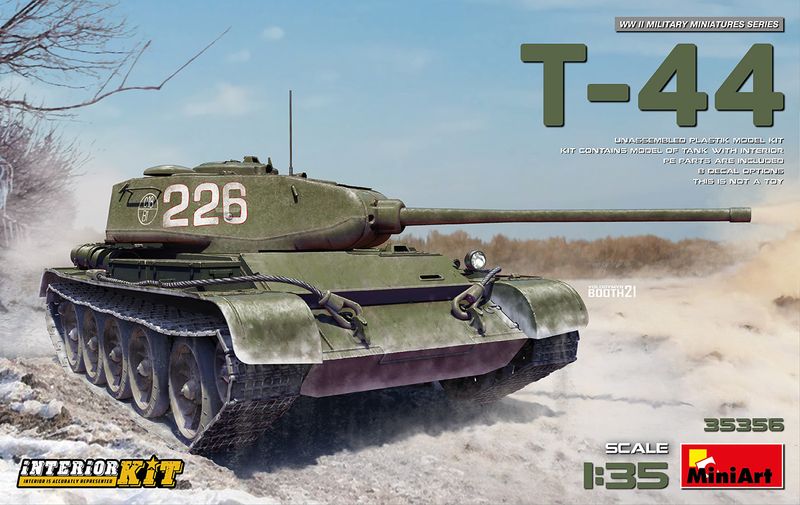 MiniArt 35356 - T-44 INTERIOR KIT 1:35