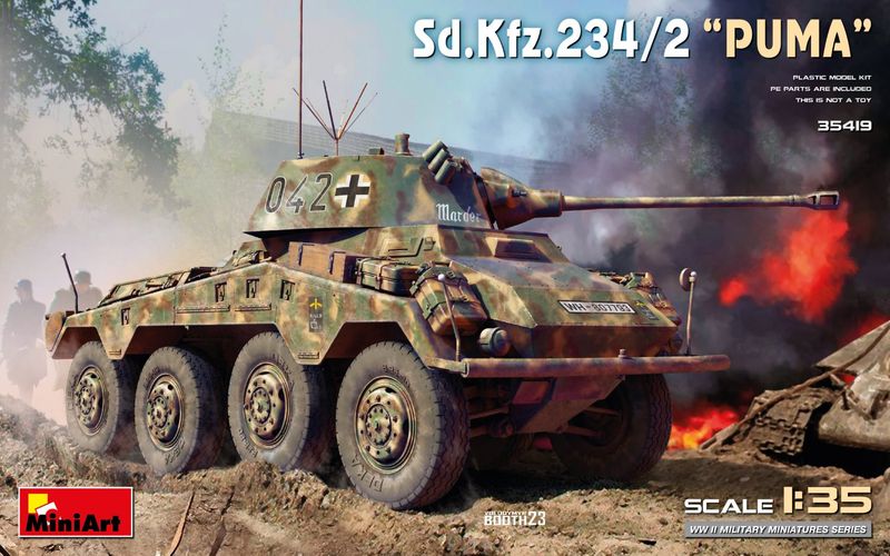 MiniArt 35419 - SD.KFZ.234/2 PUMA 1:35