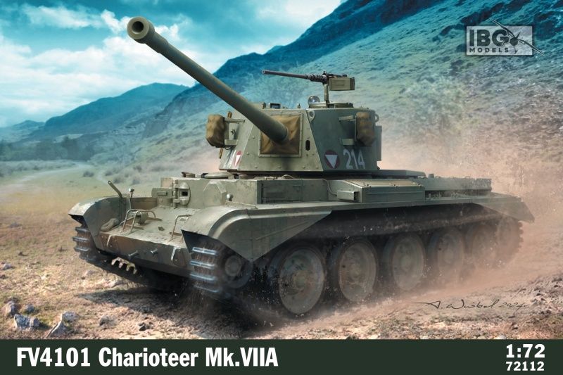 IBG 72112 - FV4101 Charioteer Mk.VIIA British Tank  1:72
