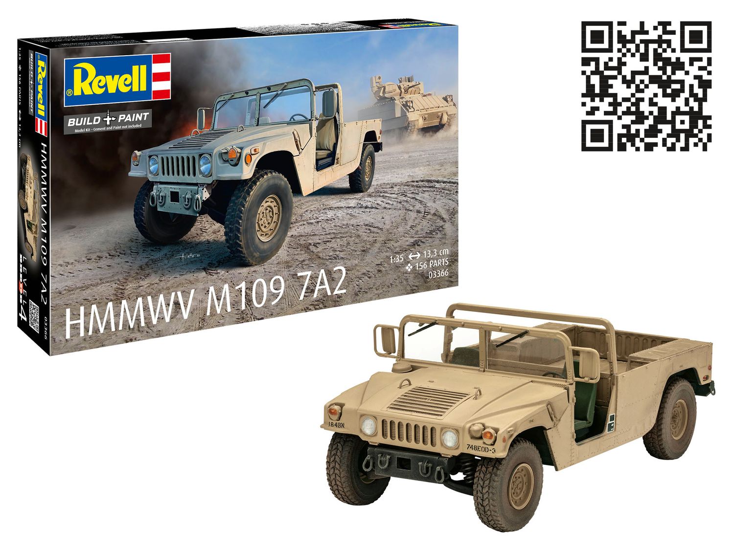 Revell 03366 - HMMWV M109 7A2 1:35