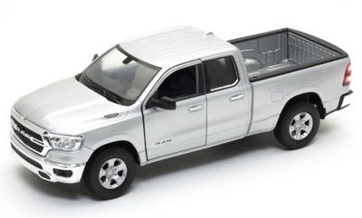 Welly 1:24 - RAM 1500, silber, 2019
