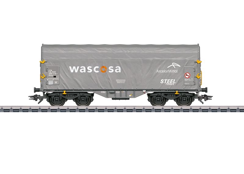 Märklin 47229 - Wagen met verschuifbaar dekzeil type Shimmns H0