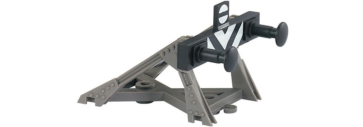 Fleischmann 6117 - Prellbock mit Gleissperr-Signal H0