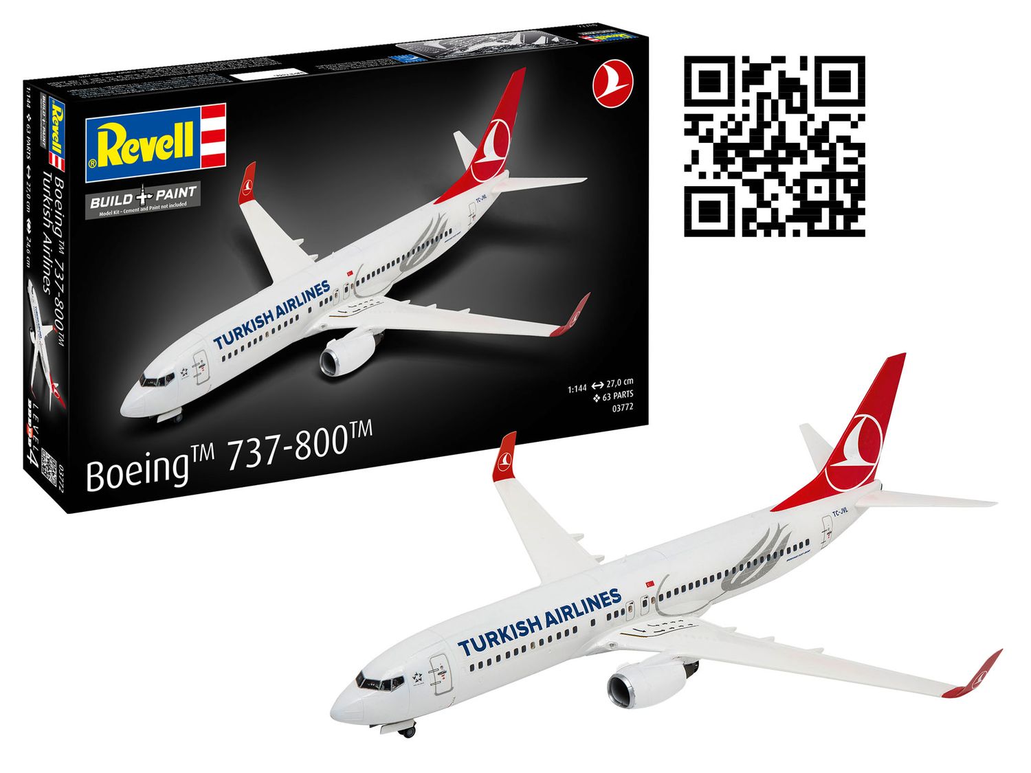 Revell 03772 - Boeing 737-800 &quot;Turkish Airlines&quot;