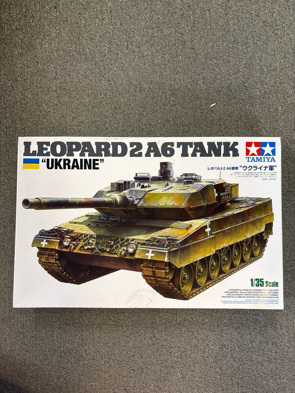 Tamiya 25207 - Leopard 2 A6 Tank &quot;Ukraine&quot; 1:35