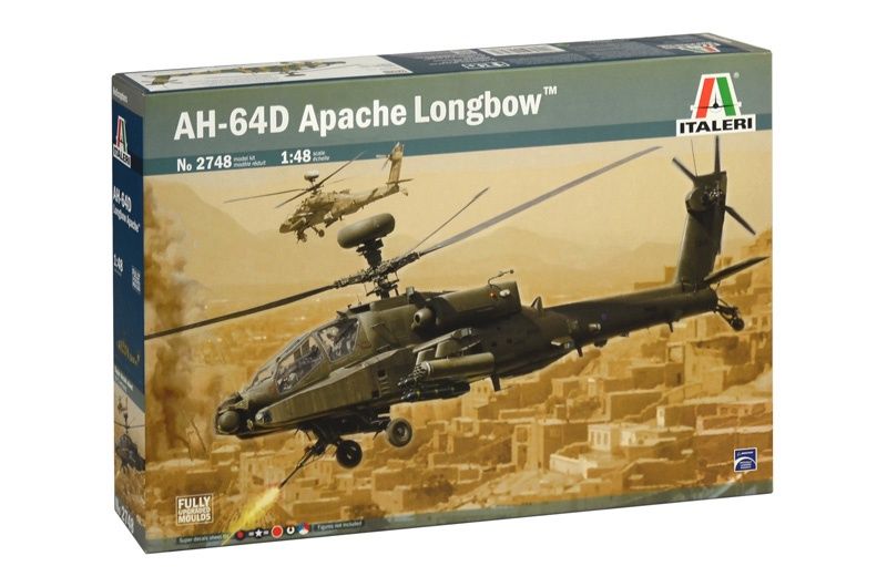 Italeri 2748 - AH-64D APACHE LONGBOW &quot;NL decals&quot; 1:48