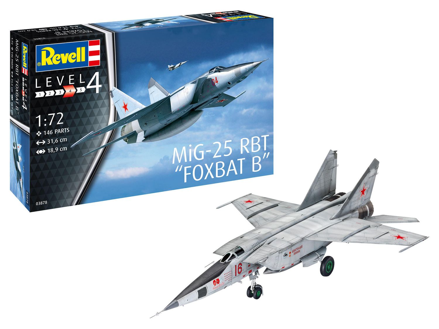 Revell 03878 - MiG-25 RBT &quot;Foxbat B&quot; 1:72